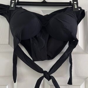 Apollo Swim Black Structured Bikini Top and Bottom